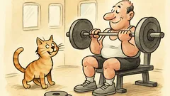 Witz: Kommt eine Katze ins Fitnessstudio und…