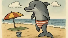 Witz: Wie nennt man einen Delfin mit Slip?