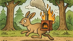 Witz: Was rennt durch den Wald und brennt?